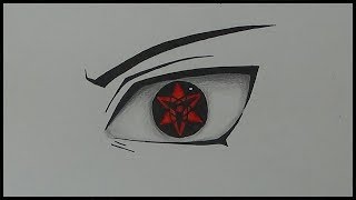 Drawing - Sasuke's Eternal Mangekyō Sharingan | Ninja World |