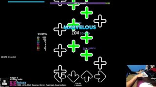 [Etterna] (2021) Swarmsii - Love Is Orange 1.3x (95.94% AA J4)