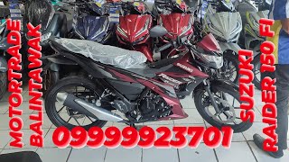 2024 SUZUKI RAIDER 150 FI CANDY MATTE RED PRE DELIVERY INSPECTION @ MOTORTRADE BALINTAWAK