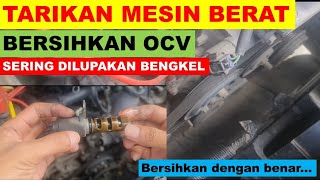 Bersihkan sensor OCV dengan benar