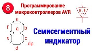 Семисегментный индикатор | Микроконтроллеры с нуля #8