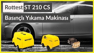 Rottest ST 210 CS Basınçlı Yıkama Makinası