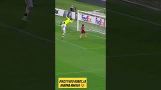 UFO ROBOT DIEGO PEROTTI E LA SUA RABONA! #perotti #asroma #seriea #football #shorts