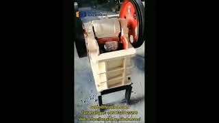 Portable Jaw Crushers Machine for Crushing Rocks, Concrete, Granite, Bricks, Asphalt, Quartz, Glass