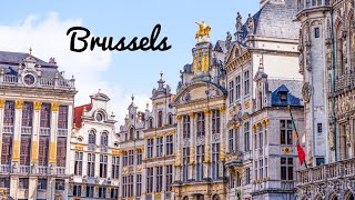 [4K]🇧🇪 Brussels: The heart of Belgium & the capital of Europe. Lunch at Chez Léon👍😍 2024