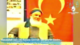 Allah’ın Verdiği Nefesi Nerede Harcadın?...| Abdullah Baba (ks) Hz.leri...