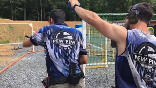 Glenn shooting the August 2017 Ontelaunee 3-gun match