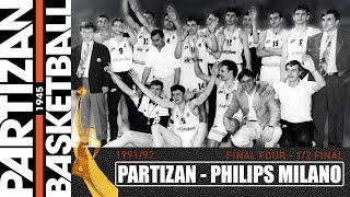 PARTIZAN - PHILIPS MILANO 82-75 | SEMIFINAL - FINAL FOUR 1992 |