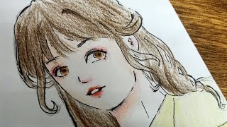 how to draw a beautiful girl || full tutorial for beginners || Art today ||