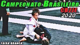 Jiu Jitsu - Faixa Branca - Feminino - Campeonato Brasileiro - CBJJE 2020