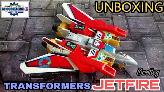 Unboxing Transformers Jetfire Skyfire (Bootleg)