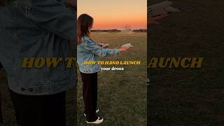 How to hand launch your drone. Read my pinned comment #videocontentcreation #djidrone #djimini3pro