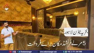 5 Marla Furnished House for Sale in Jinnah Block Bahria Town Lahore