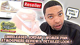 Nike Air Jordan 1 Retro High OG Shoes “WASHED PINK” Early Pair✨ REVIEW AND DETAILED LOOK