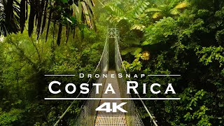 Costa Rica 🇨🇷 - Nature relaxing by drone [4K]