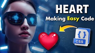 Dil Making css code - How to make heart using html & CSS ✨❤️