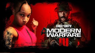 🔴 *LIVE* SHE GRINDING ON... 😜 | MODERN WARFARE 3 | MULTIPLAYER RUNNING