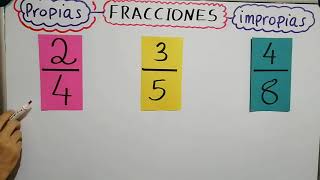 Fracciones propias.