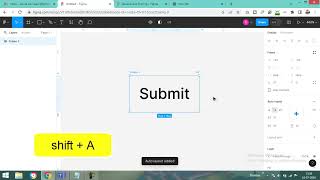 How to make reponsive button in Figma || How to create a responsive button in figma