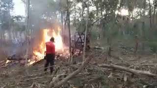 Queda de avião em Bom Despacho-MG