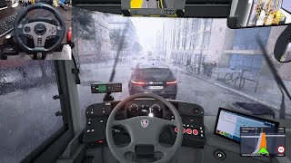 DRIVING IN RAIN #3 | THE BUS | PXN V9 GAMEPLAY