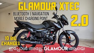 Hero Glamour XTec | Glamour 2.0 Malayalam Review | 10 Big Changes