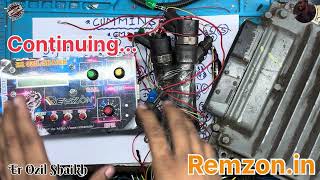 Part 19 Cummins CM2880 Tata 2518 Tiper firing on table with best ecm tester by Ozil Shaikh Mumbai