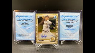 2020 Bowman Draft 2 Case 16 Box PYP Break #2