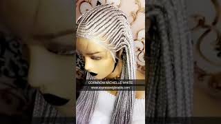 CORNROW MICHELLE WHITE BY EXPRESS WIG BRAIDS