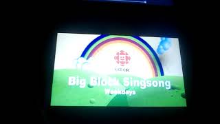 Big Block Singsong Weekdays on Kids'CBC