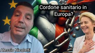 Cordone sanitario? Gravissimo!