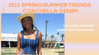 2023 Fashion Trends: Coachella Denim Styles