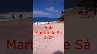 Praia Martim de Sá - Caraguá - visão 270° #natureza #litoralnortesp #caraguatatuba