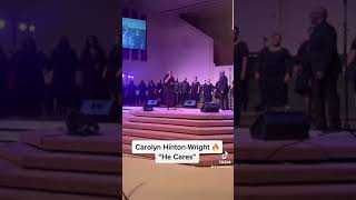 😮‍💨😭🙌🏾 Carolyn Hinton-Wright sings “He Cares” at Memphis Gospel Fest!