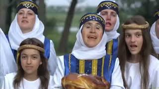 Ukraine's Greeks sing a translated version of Ukraine's national anthem in Mariupolitan Greek