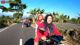 riding kemerdekaan warga setempat