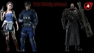 Left 4 Dead 2 The Bloody Moors Jill Valentine And Leon Kennedy