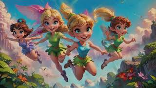 "Tinkerbell 🧚‍♀️ and Friends' Sky Adventure: The Secret of Victory 💫✨"