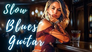 Slow Blues Guitar Blues for Unwind, Work | Smooth Slow Blues Music Help Men Feel Calm