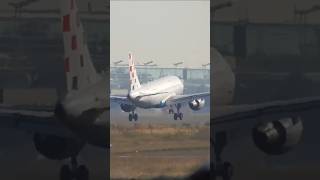 CROATIA AIRLINES | AIRBUS A319 | LANDING | FRANKFURT AM MAIN INTERNATIONAL AIRPORT EDDF-FRA