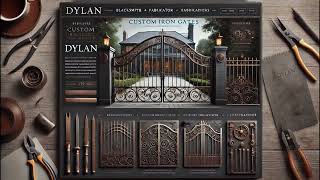 Dylan’s CustomIronGates.com: Elevating Custom Ironwork for Luxury Clients