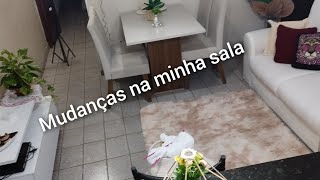 casa limpa organizada, sala com novo visual