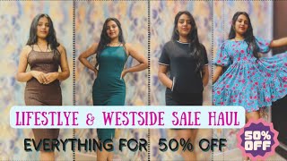 Part1-Latest Dress collection 2024|Westside |Lifestyle |Upto 50%off |Haul Video| Online Shopping