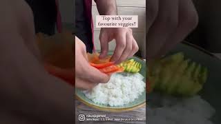 Sushi Bowl | Healthy recipe | #shorts #youtubeshorts