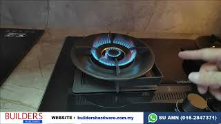 DE&E S7850 GAS HOB WITH TIMER REVIEW in malaysia