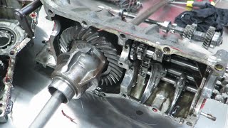 How to remove and strip a 1960 VW beetle gearbox