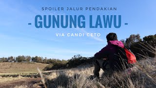 Pendakian Gunung Lawu via Candi Ceto, Karanganyar.