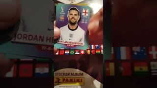 Abriendo sobres panini del mundial de la @fifa