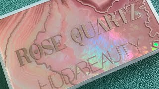 HUDA BEAUTY 🌙  „ROSE QUARTZ“ PALETTE | MAKEUP LOOK!