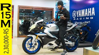 R15-M Worth Ah..? | 2,30,000 Rs Ah..? | First Look  | Quick Shifter Tevaiya..?  | Ridewithsachin.